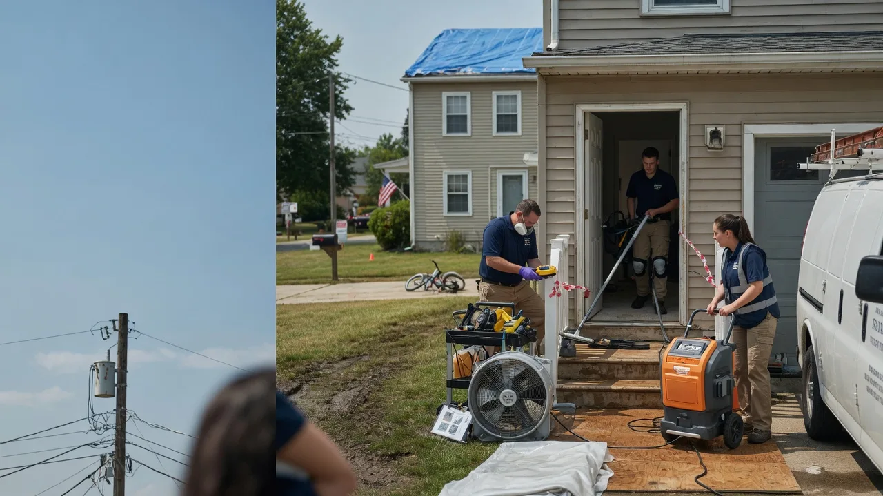 Water Damage Repair in Antioch, IL near me
